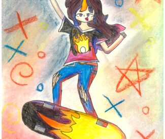 6C_黃美星_我創作的漫畫人物 6C_黃美星_我創作的漫畫人物